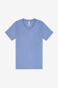UNISEX TRIBLEND SHORT SLEEVE V-NECK TEE - Img 9
