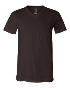 UNISEX V-NECK JERSEY TEE - Img 5