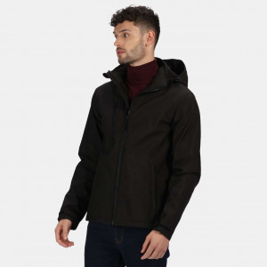 VENTURER 3 LAYER HOODED PRINTABLE SOFTSHELL JACKET - Img 1