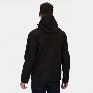 VENTURER 3 LAYER HOODED PRINTABLE SOFTSHELL JACKET - Img 3