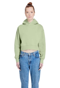 WOMENS RELAXED CROP HOODIE
