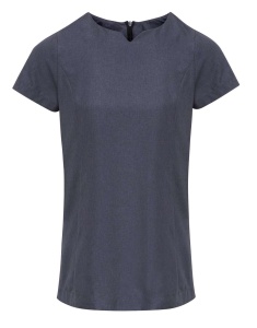 ‘VIOLA' LINEN-LOOK CUT NECK BEAUTY TUNIC - Img 5