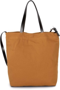 HANDBAG WITH LEATHER SHOULDER STRAP - Img 4
