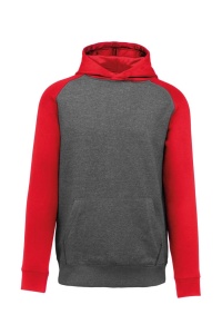 KIDS' TWO-TONE HOODED SWEATSHIRT - Img 7