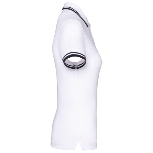 LADIE'S SHORT-SLEEVED POLOSHIRT WITH CONTRASTING PIPING - Img 29