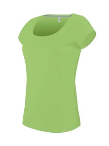 LADIES’ BOAT NECK SHORT-SLEEVED T-SHIRT - Img 3