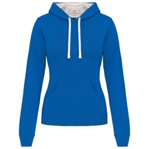 LADIES’ CONTRAST HOODED SWEATSHIRT - Img 4