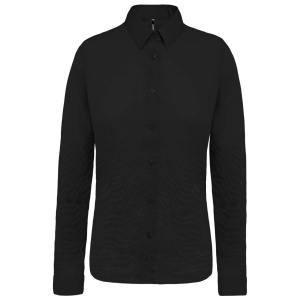 LADIES’ LONG-SLEEVED COTTON POPLIN SHIRT - Img 2