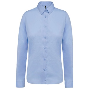LADIES’ LONG-SLEEVED COTTON POPLIN SHIRT - Img 3
