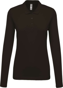 LADIES’ LONG-SLEEVED PIQUÉ POLO SHIRT - Img 2