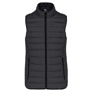 LADIES' LIGHTWEIGHT SLEEVELESS FAKE DOWN JACKET - Img 2