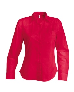 LADIES' LONG-SLEEVED COTTON POPLIN SHIRT - Img 6