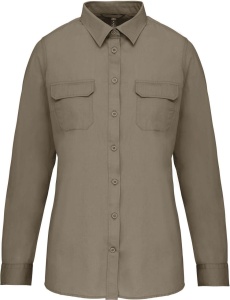 LADIES' LONG SLEEVED SAFARI SHIRT - Img 4