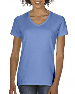 LADIES' MIDWEIGHT V-NECK TEE - Img 3