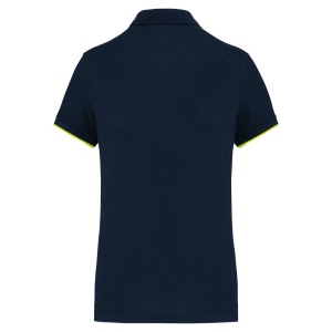 LADIES' SHORT-SLEEVED CONTRASTING DAYTODAY POLO SHIRT - Img 7