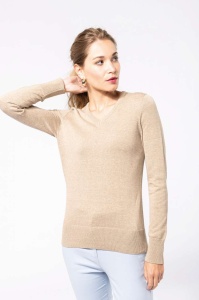 LADIES' V-NECK JUMPER - Img 4