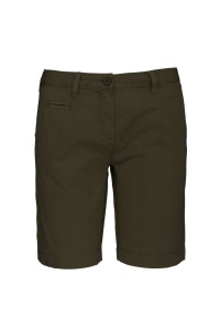 LADIES' WASHED EFFECT BERMUDA SHORTS - Img 2