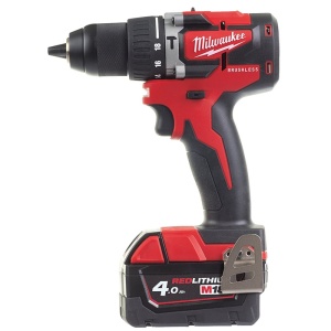 Masina de gaurit/insurubat cu percutie, 18V, 1x4Ah Li-Ion, 1x2Ah Li-Ion, 60 Nm, cutie plastic, tip M18CBLPD-422C - Img 2