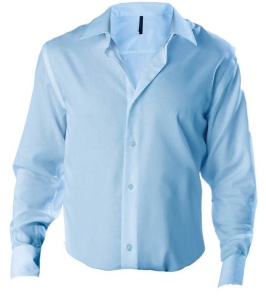 MEN'S FITTED LONG-SLEEVED NON-IRON SHIRT - Img 2