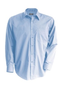 MEN'S LONG-SLEEVED COTTON POPLIN SHIRT - Img 4