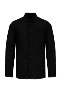 MEN'S LONG-SLEEVED MANDARIN COLLAR SHIRT - Img 4