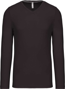 MEN'S LONG-SLEEVED V-NECK T-SHIRT - Img 2