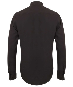 MEN'S MANDARIN SHIRT WITH ROLL-TAB SLEEVE - Img 3