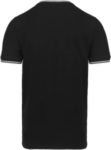 MEN'S PIQUÉ KNIT V-NECK T-SHIRT - Img 12