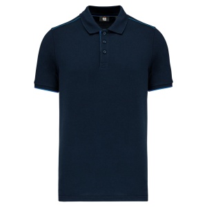 MEN'S SHORT-SLEEVED CONTRASTING DAYTODAY POLO SHIRT - Img 22