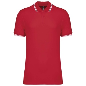 MEN'S SHORT-SLEEVED POLOSHIRT WITH CONTRASTING PIPING - Img 5