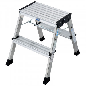PLATFORMA ROLLY PLIABILA DUBLA ALU NATUR 2X2 TREPTE - Img 1