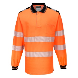 PW3 Hi-Vis Tricou Polo L/S