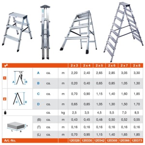 SCARA DOPPLO DUBLA 2X6 TREPTE - Img 7