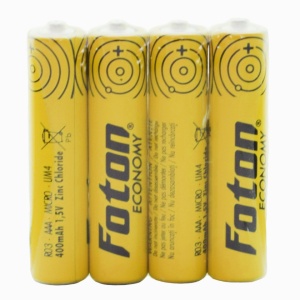 Set 4 Baterii R3 Foton Economy 1.5V - Img 3