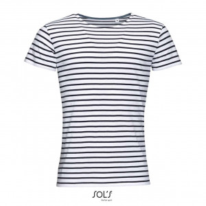 SOL'S MILES MEN - ROUND NECK STRIPED T-SHIRT - Img 4