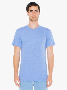 UNISEX TRI-BLEND SHORT SLEEVE TRACK T-SHIRT