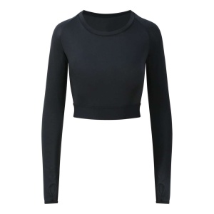 WOMEN'S LONG SLEEVE CROP T - Img 2