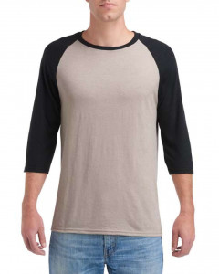 ADULT TRI-BLEND ¾ SLEEVE RAGLAN TEE - Img 3