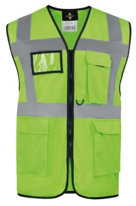 COMFORT EXECUTIVE SAFETY VEST \"HAMBURG\" - MULTIFUNCTIONAL WITH POCKETS - Img 5