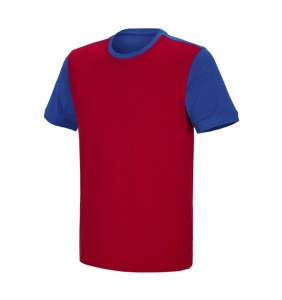e.s. T-shirt cotton stretch bicolor