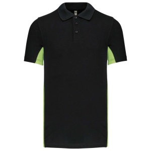 FLAG - SHORT-SLEEVED TWO-TONE POLO SHIRT - Img 5