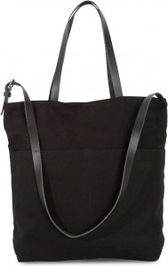 HANDBAG WITH LEATHER SHOULDER STRAP - Img 1
