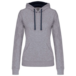 LADIES’ CONTRAST HOODED SWEATSHIRT - Img 5