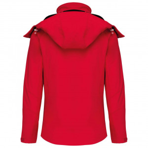 LADIES' DETACHABLE HOODED SOFTSHELL JACKET - Img 3