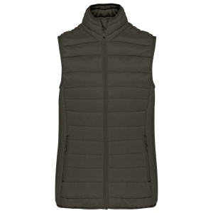 LADIES' LIGHTWEIGHT SLEEVELESS FAKE DOWN JACKET - Img 9