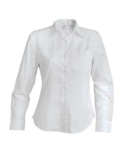 LADIES' LONG-SLEEVED OXFORD SHIRT