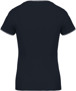 LADIES' PIQUÉ KNIT V-NECK T-SHIRT - Img 8