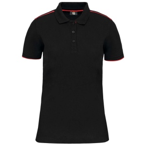 LADIES' SHORT-SLEEVED CONTRASTING DAYTODAY POLO SHIRT - Img 14