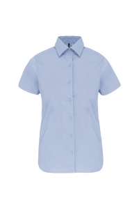 LADIES' SHORT-SLEEVED COTTON/ELASTANE SHIRT - Img 3
