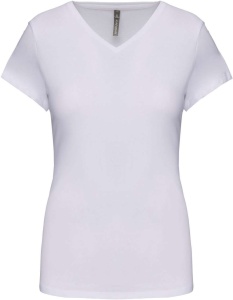 LADIES' SHORT-SLEEVED V-NECK T-SHIRT - Img 2
